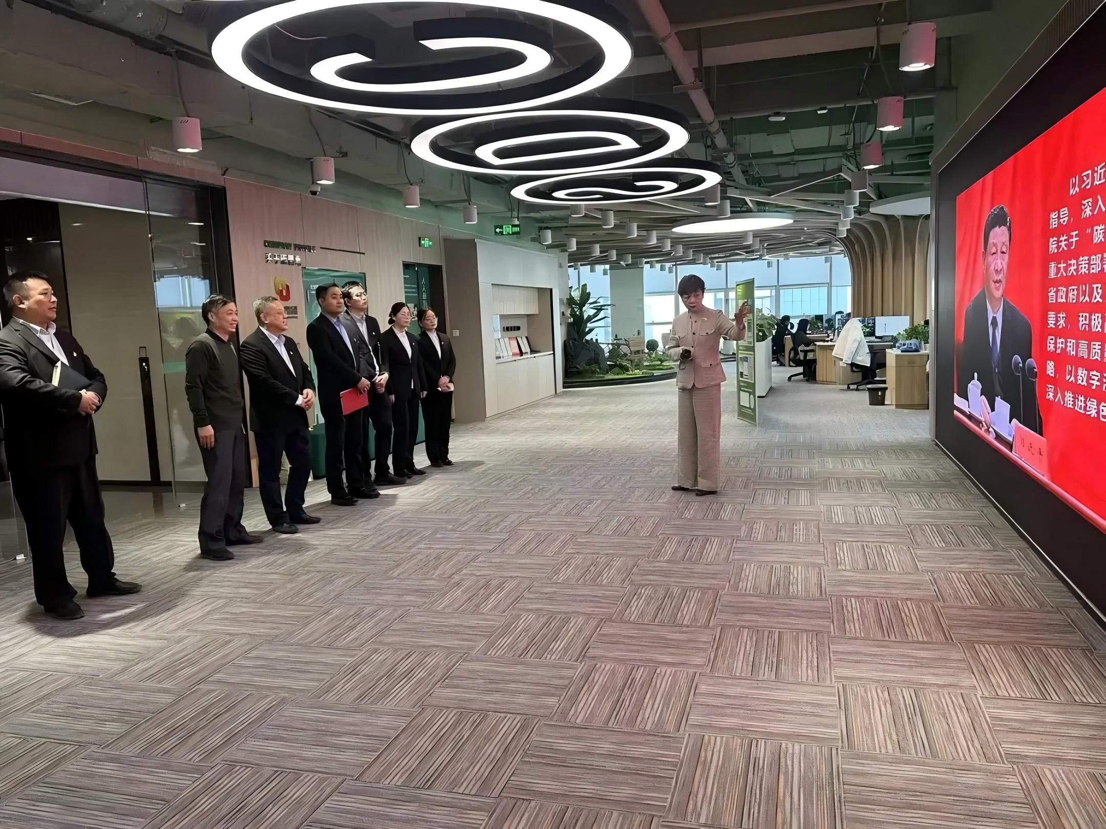 濟南連心物業(yè)赴“碳惠山東”參觀學(xué)習(xí) 共探綠色低碳新路徑